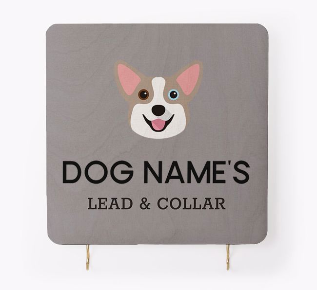 Personalised {breedFullName} Lead & Collar Hanger